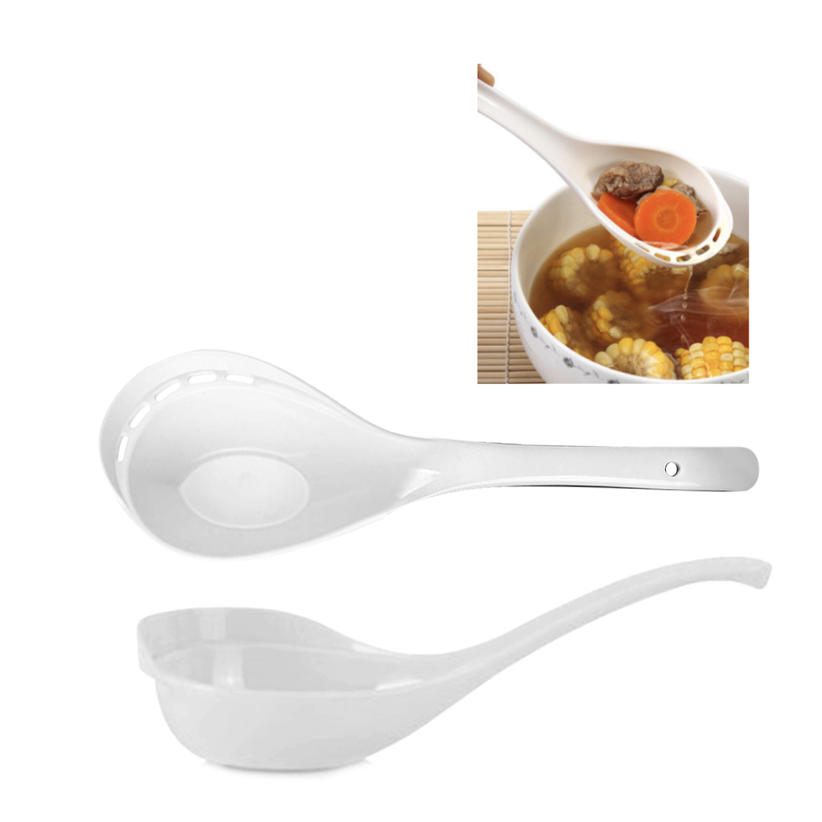 Ladle Dual Purpose Soup Spoon
